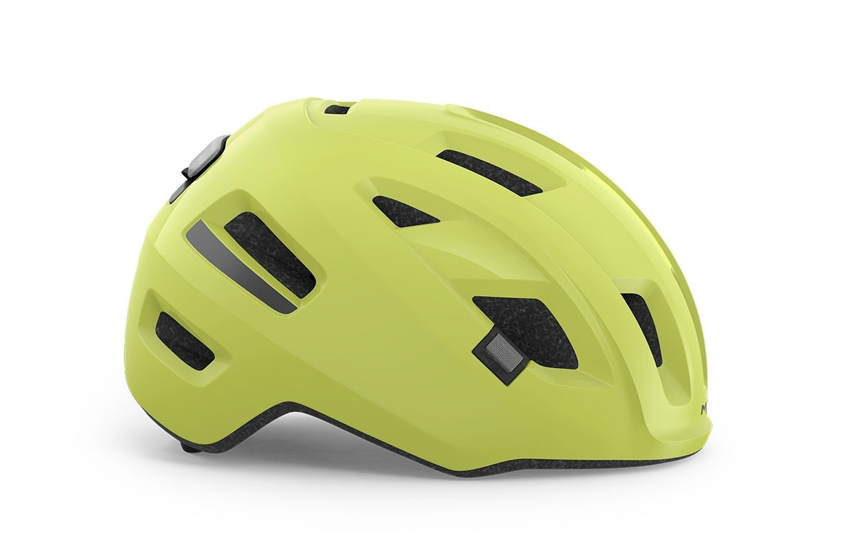 Caschi bici MET E-mob lime lucido 3HM153 YL1 