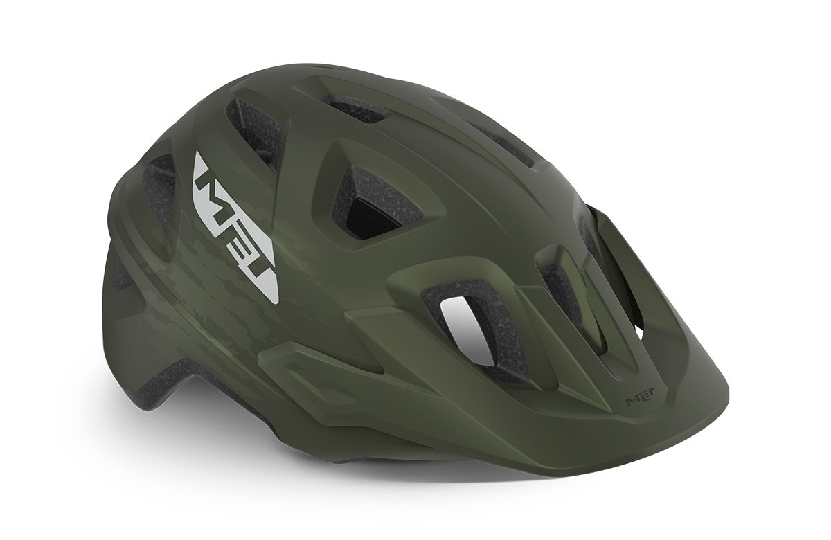 Fahrradhelme MET Echo verde oliva opaco 3HM118 VE2 