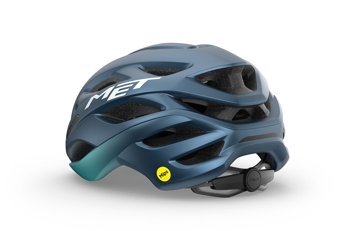 Bike helmets MET Estro mips navy teal opaco 3HM139 BL2 