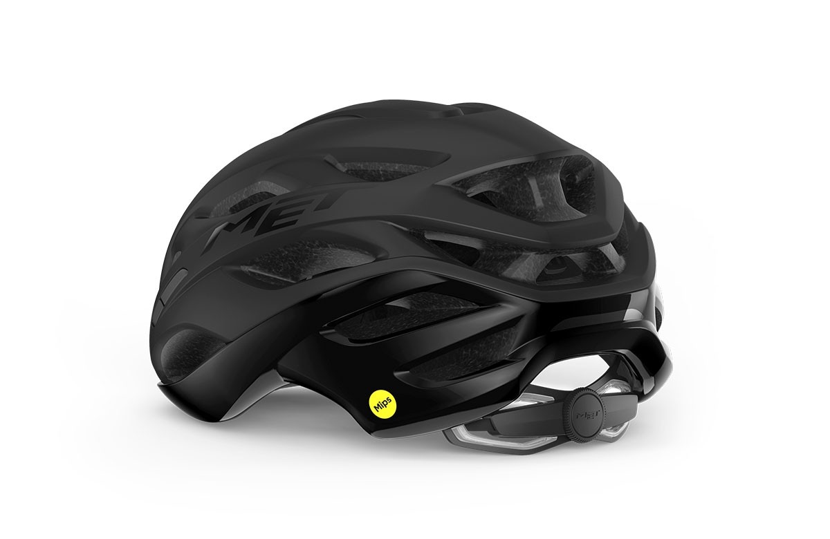 Caschi bici MET Estro mips nero opaco lucido 3HM139 NO1 