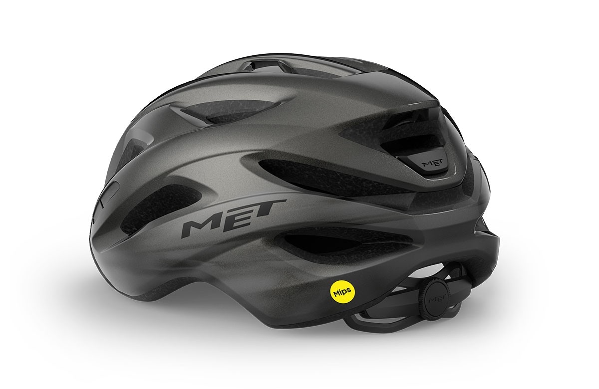 Caschi bici MET Idolo mips titanio lucido 3HM152 GR1 