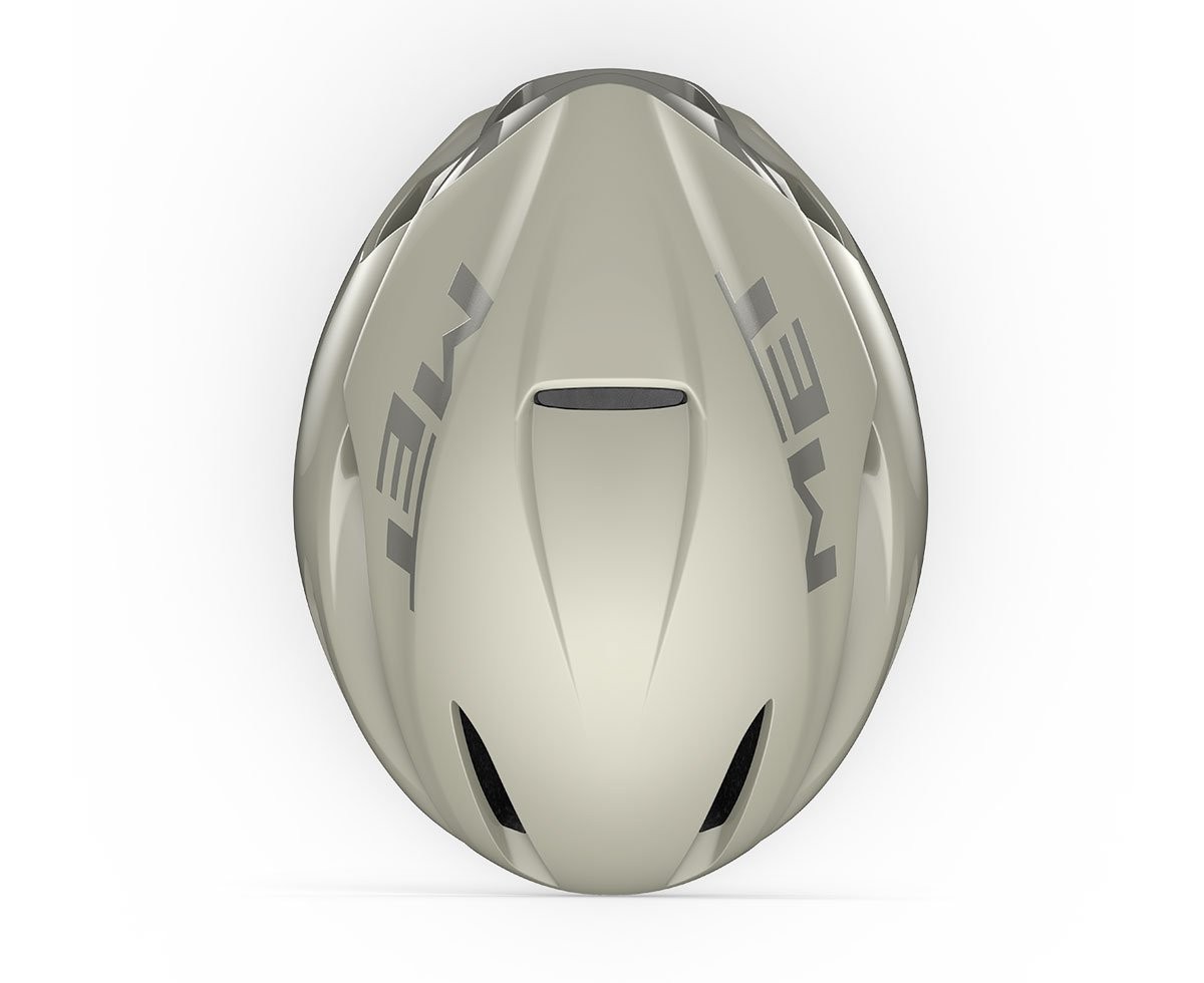 Caschi bici MET Manta Mips greige lucido 3HM133 GY1 
