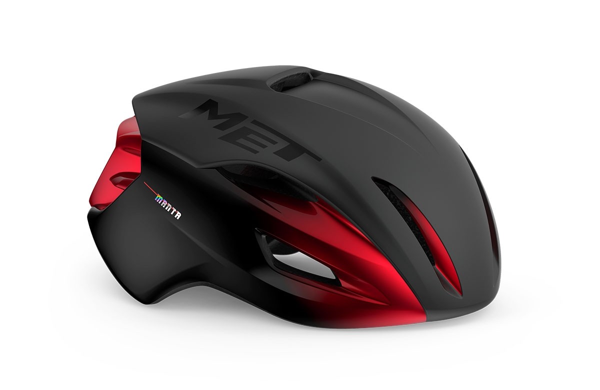 Fahrradhelme MET Manta mips nero rosso metallizzato opaco lucido 3HM133 NR1 
