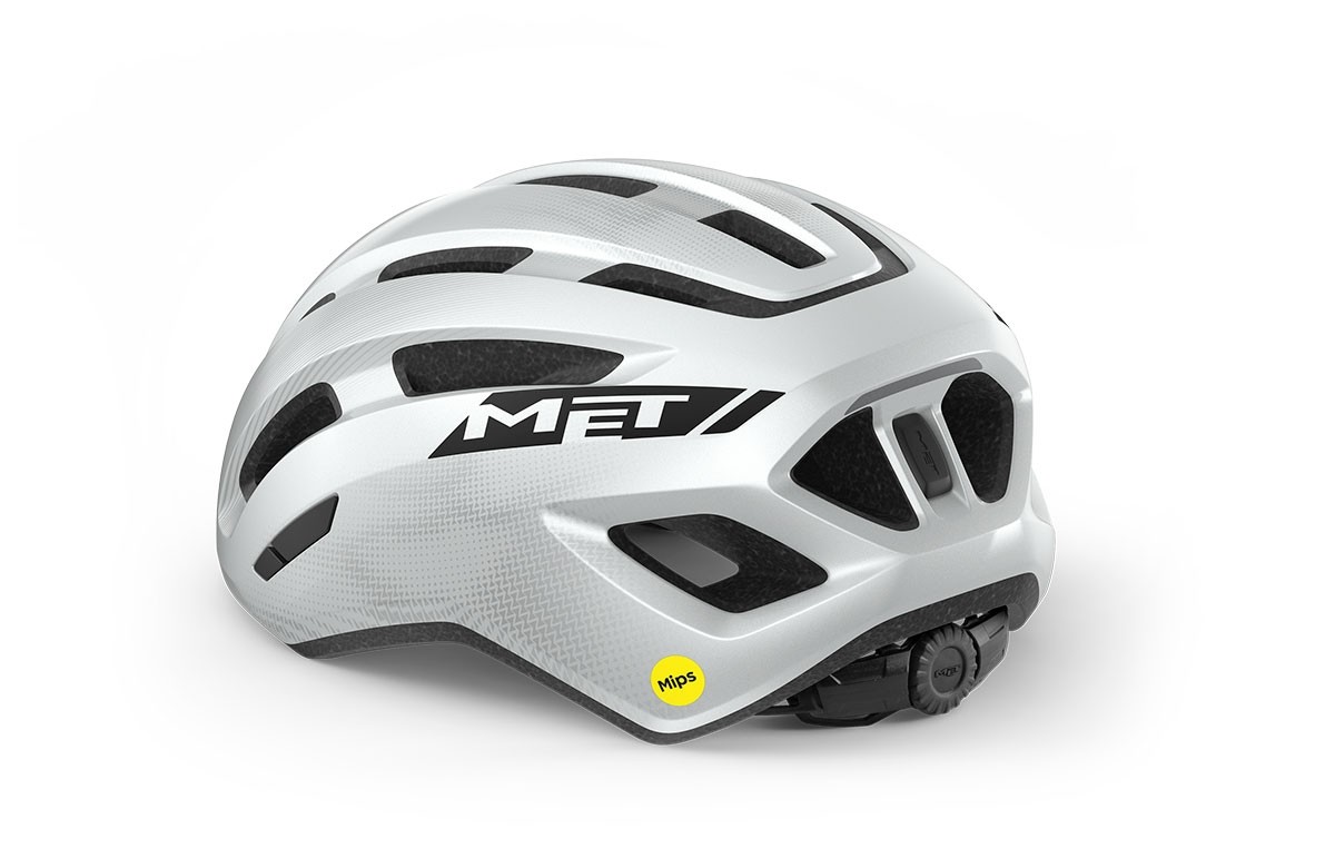 Caschi bici MET Miles mips bianco lucido 3HM136 BI1 