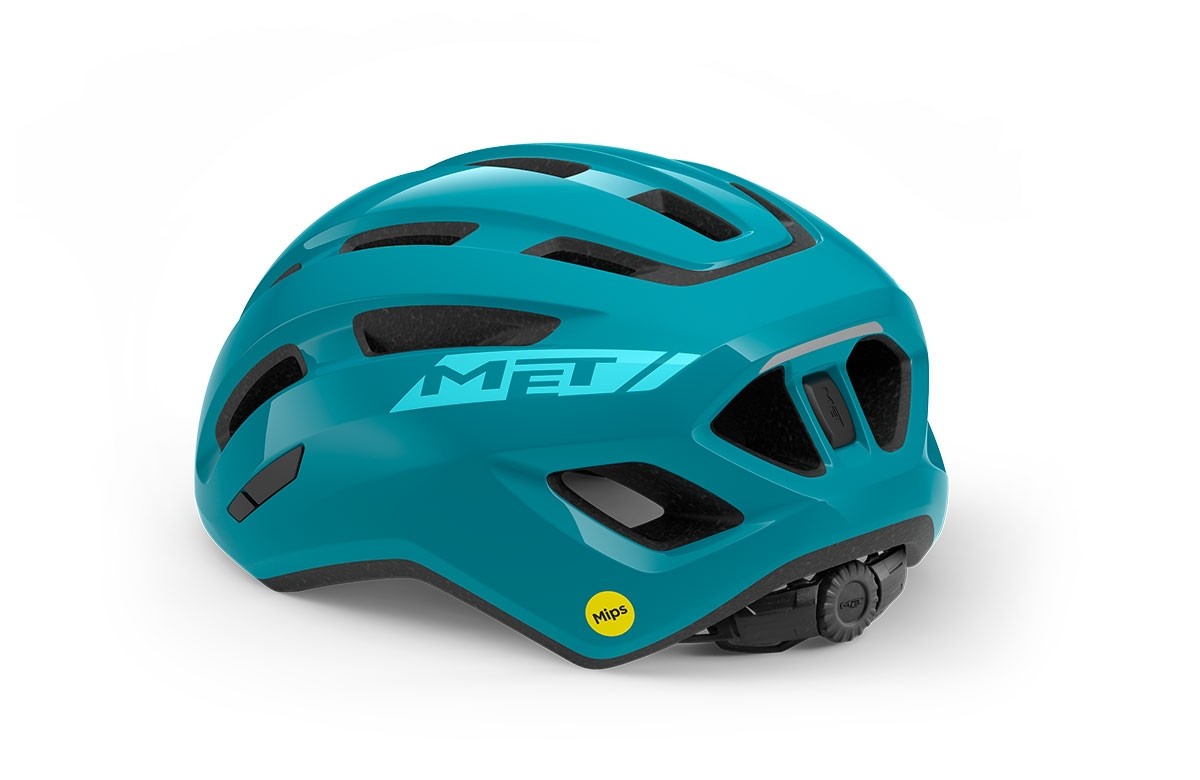 Bike helmets MET Miles mips blu  lucido 3HM136 BL1 