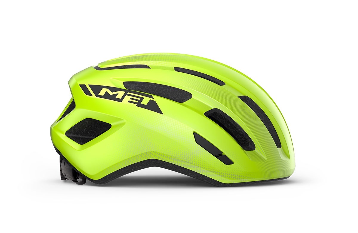 Bike helmets MET Miles mips giallo fluo lucido 3HM136 GI1 