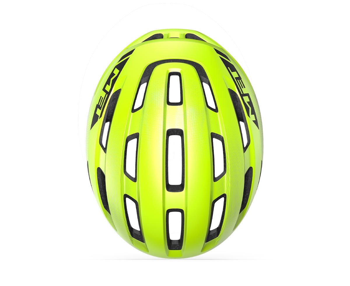 Caschi bici MET Miles giallo fluo lucido 3HM130 GI1 