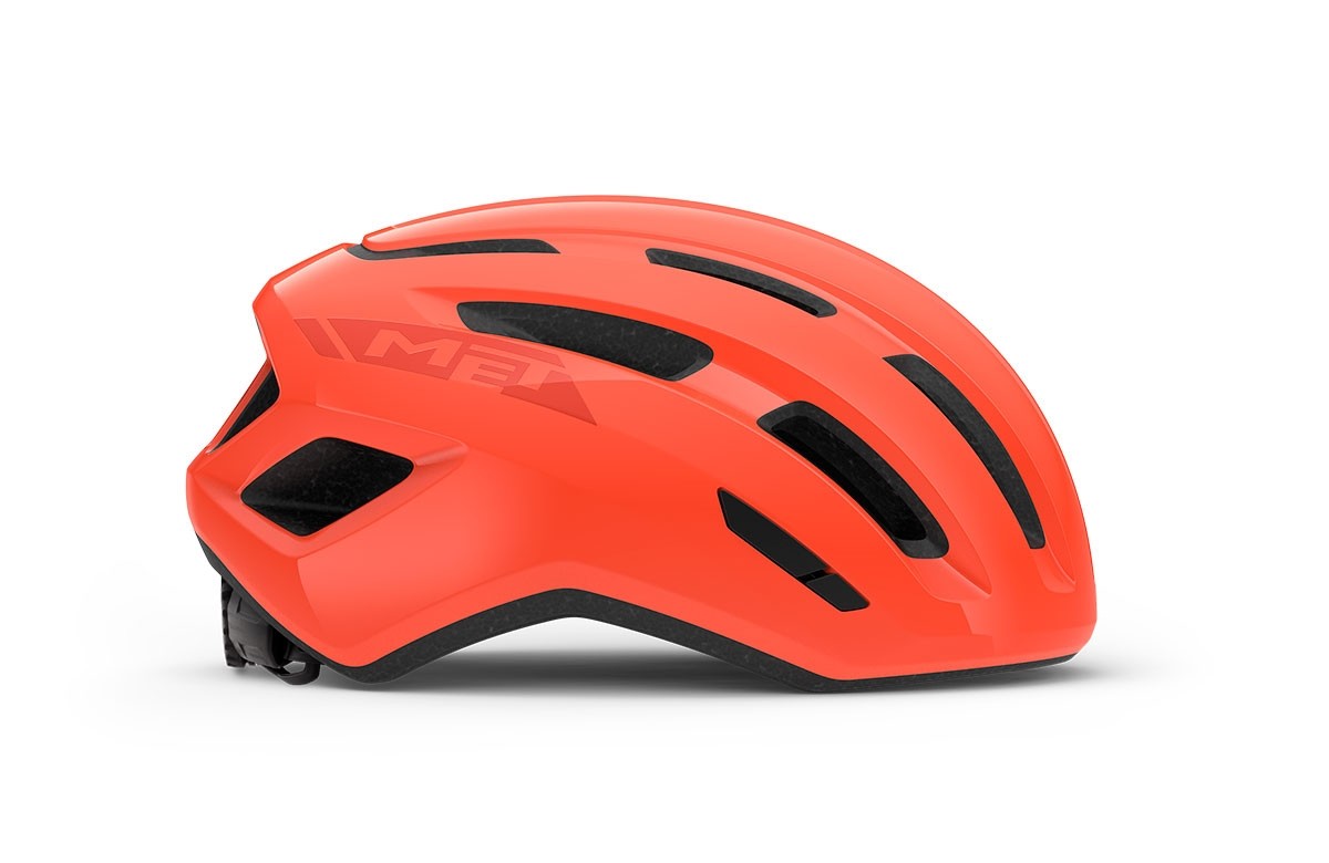 Caschi bici MET Miles coral lucido 3HM130 OR1 