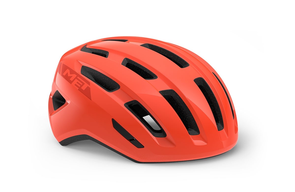 Caschi bici MET Miles mips coral lucido 3HM136 OR1 