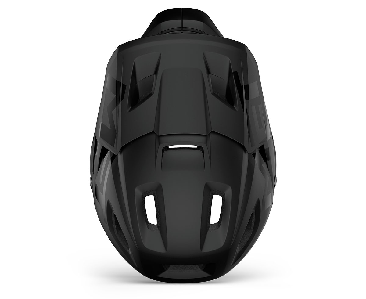 Caschi bici MET Parachute mcr mips nero opaco lucido 3HM120 NO1 