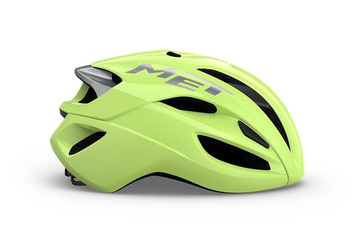 Bike helmets MET Rivale Mips ultra lime lucido 3HM132 LI1 