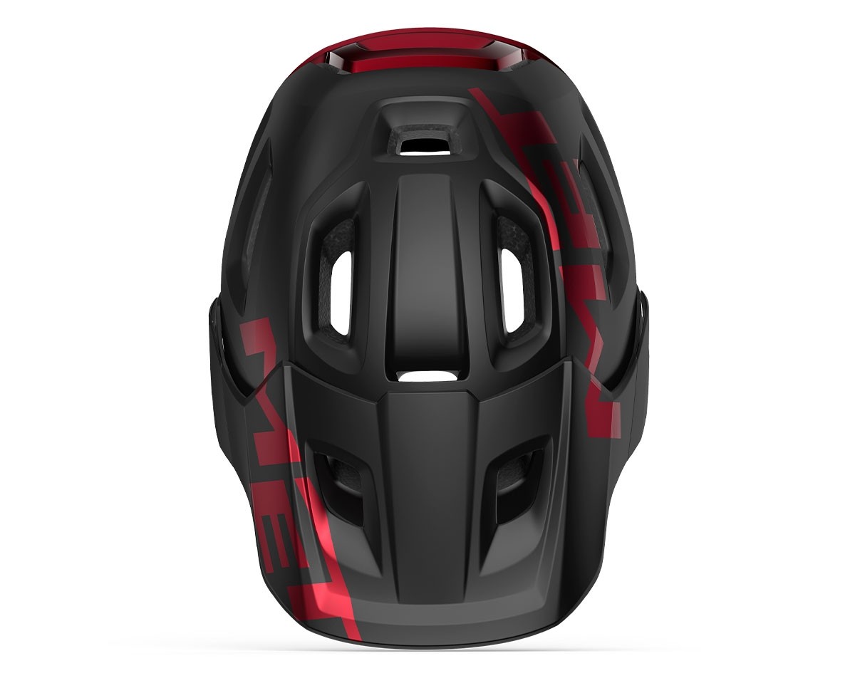 Fahrradhelme MET Roam mips rosso nero metallizzato lucido 3HM115 NR2 
