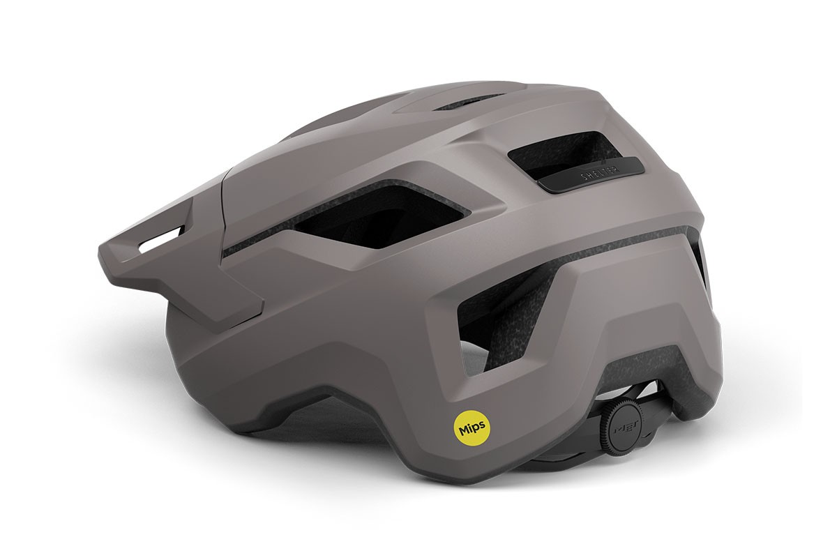 Bike helmets MET Shelter Mips fossil fern opaco 3HM161 GS1 