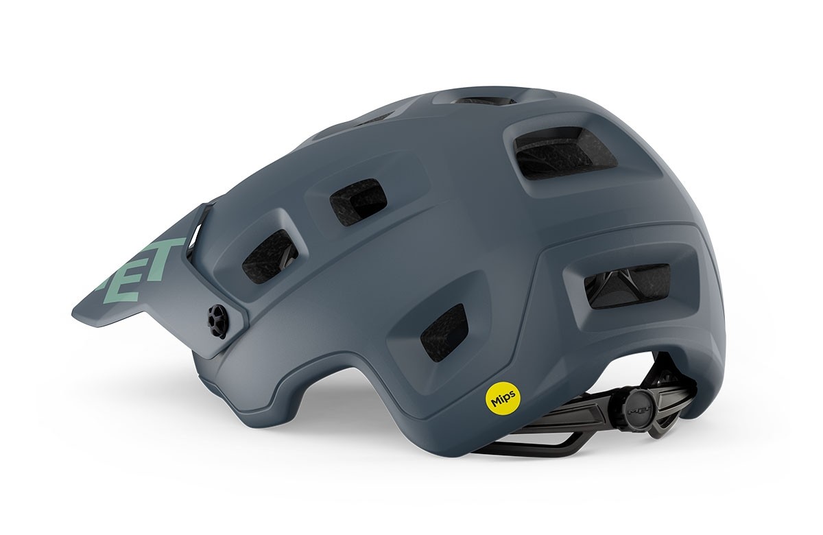 Caschi bici MET Terranova mips midnight opaco 3HM124 BL4 