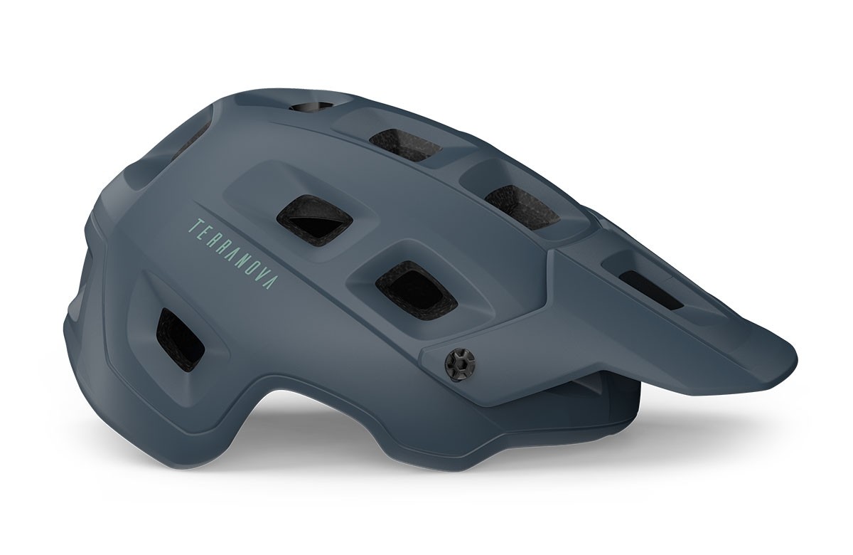 Caschi bici MET Terranova mips midnight opaco 3HM124 BL4 
