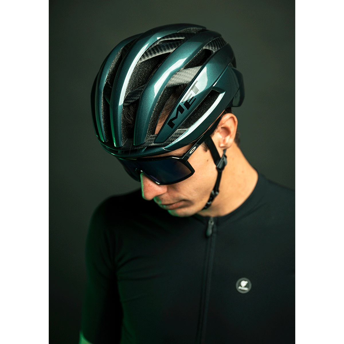 Caschi bici MET Trenta 3K Carbon 3HM162 GN1 