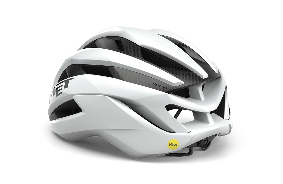 Caschi bici MET Trenta 3K Carbon 3HM162 WH1 