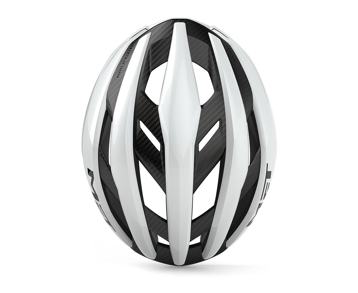 Caschi bici MET Trenta 3K Carbon 3HM162 WH1 