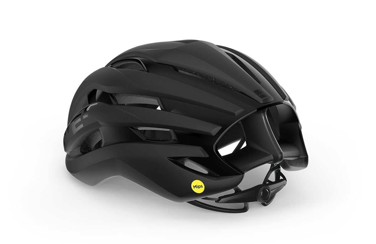 Caschi bici MET Trenta mips nero opaco lucido 3HM126 NO1 