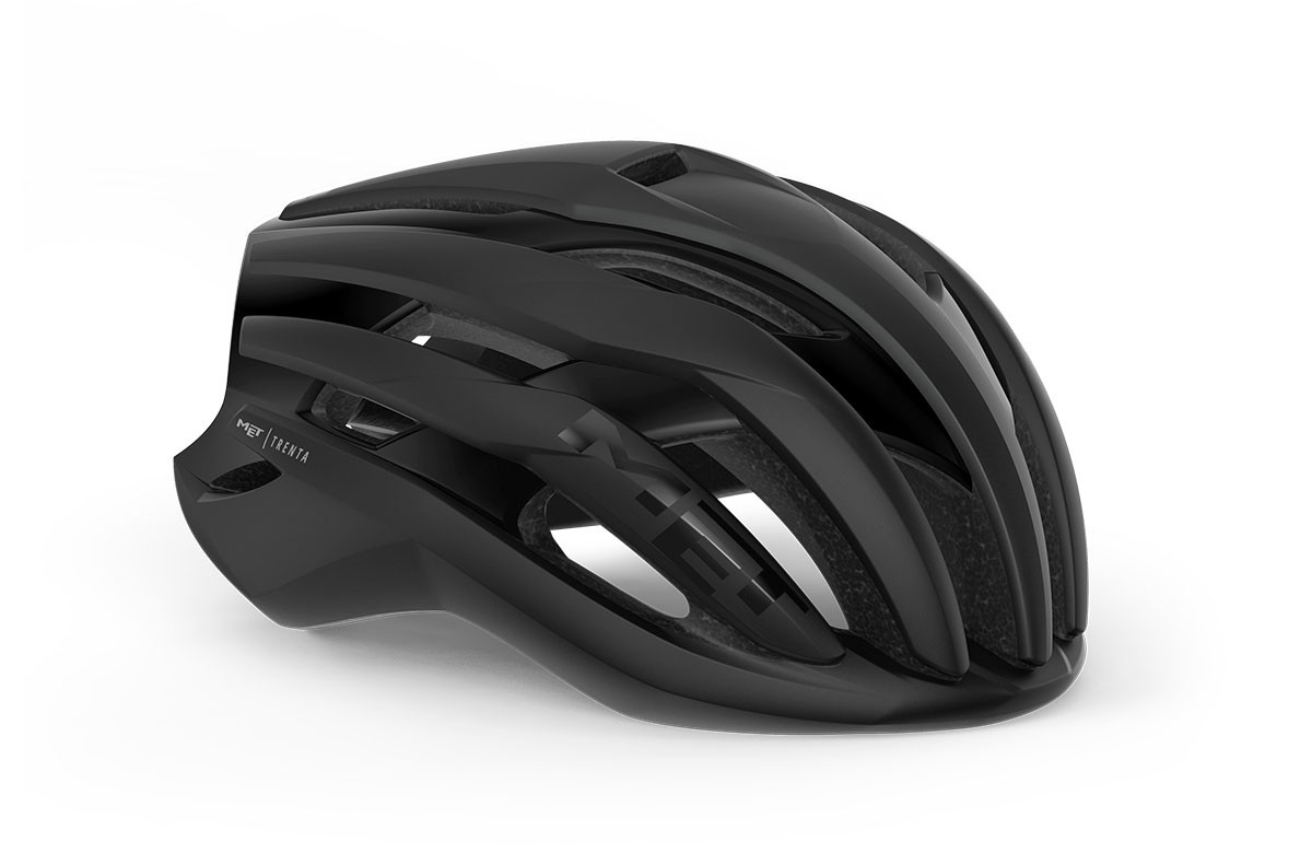 Caschi bici MET Trenta mips nero opaco lucido 3HM126 NO1 