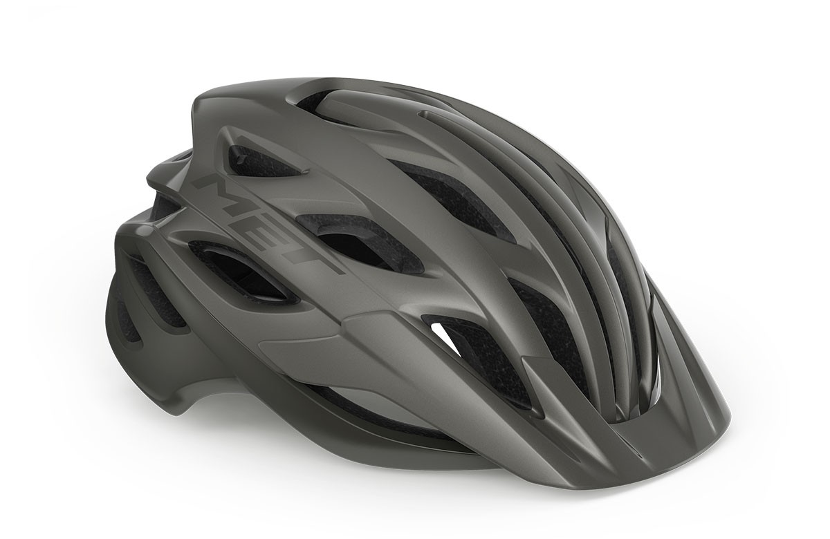 Caschi bici MET Veleno mips titanio metallizzato opaco 3HM142 GR1 