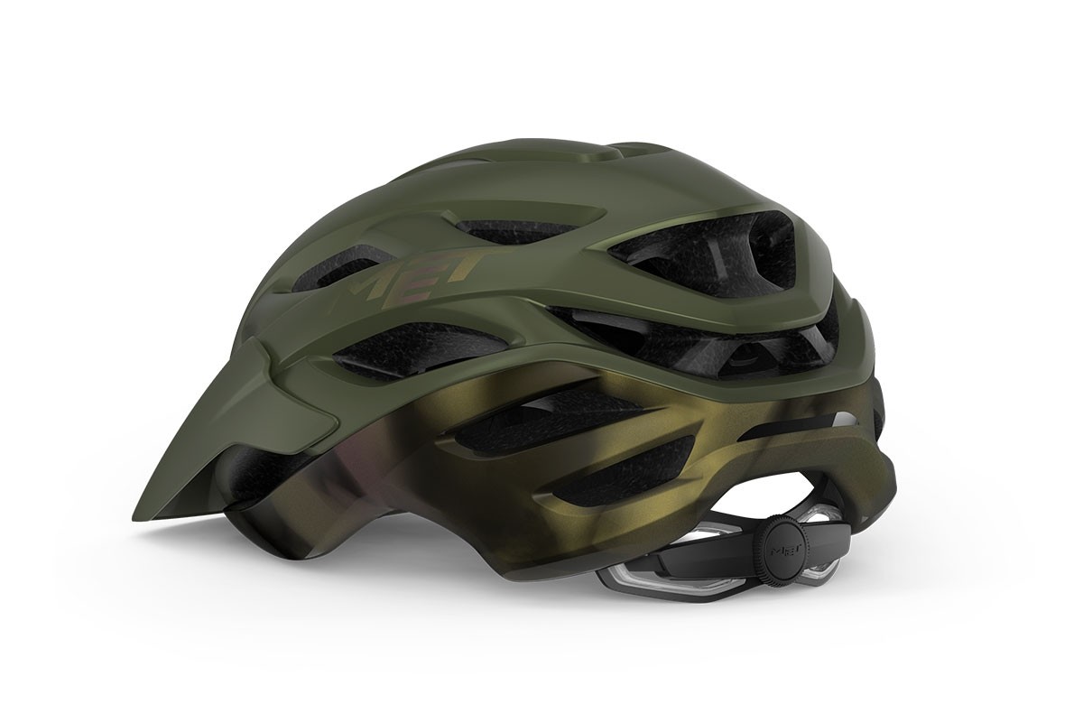 Bike helmets MET Veleno verde oliva iridescente opaco 3HM138 VE1 