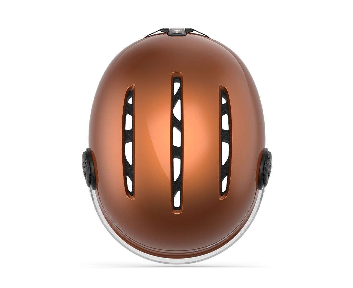 Caschi bici MET Vibe On Mips ce copper lucido 3HM157 CU1 