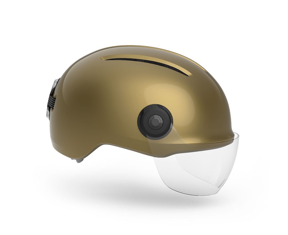 Bike helmets MET Vibe On Mips dark gold lucido 3HM157 GD1 