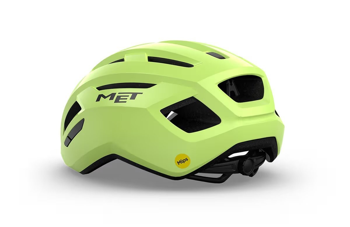 Caschi bici MET Vinci Mips ultra lime lucido 3HM122 LI1 
