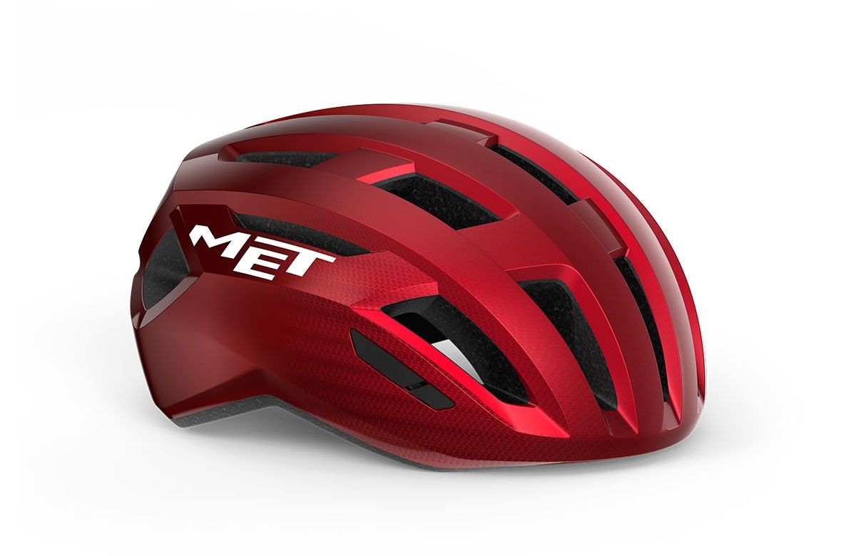 Caschi bici MET Vinci mips rosso metallizzato lucido 3HM122 RO1 