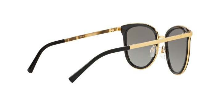 Sunglasses Michael Kors Adrianna i MK 1010 (110011) color black/gold shape square lenses grey gradient
