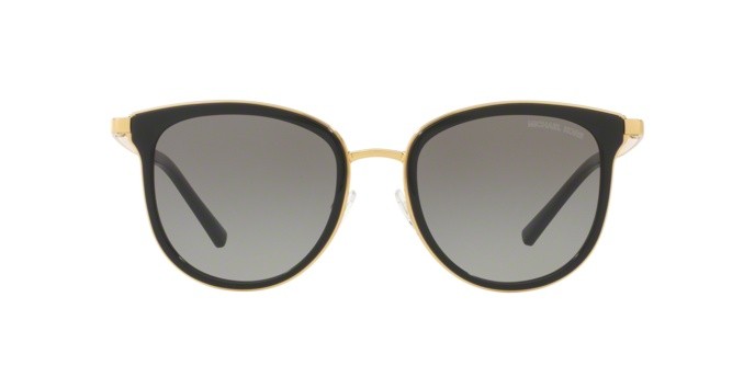 Sunglasses Michael Kors Adrianna i MK 1010 (110011) color black/gold shape square lenses grey gradient