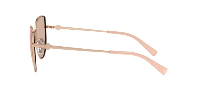 Sonnenbrillen Michael Kors La paz MK 1062 (1108R1) farbe rose gold form cat-eye gläser rose gold mirror