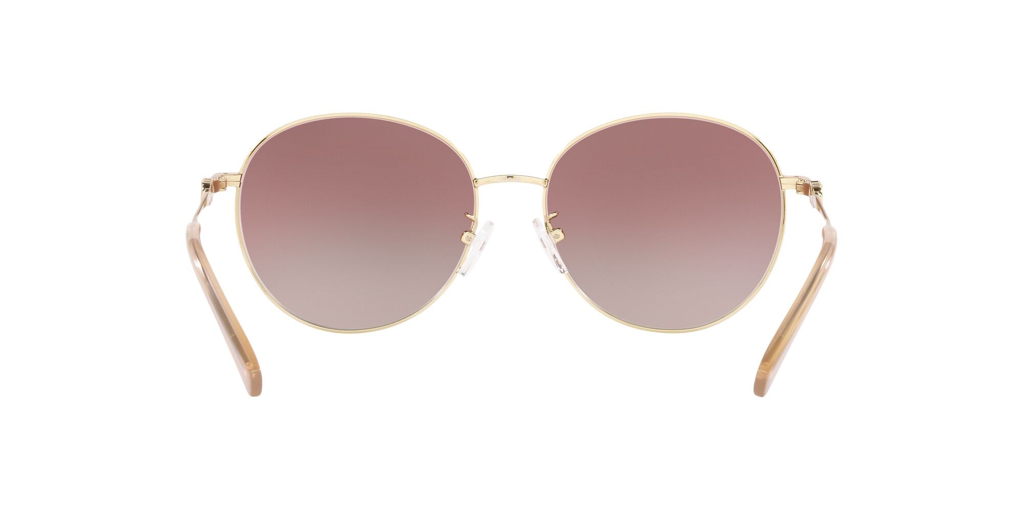 Sonnenbrillen Michael Kors Alpine MK 1119 (10146U) farbe oro chiaro form rund gläser husk flash gradient