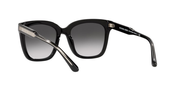 Occhiali da sole Michael Kors San Marino MK 2163 (30058G) colore black forma quadrato lenti dark grey gradient