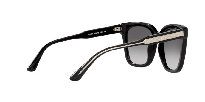Occhiali da sole Michael Kors San Marino MK 2163 (30058G) colore black forma quadrato lenti dark grey gradient