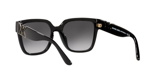 Occhiali da sole Michael Kors Karlie MK 2170U (30058G) colore black forma quadrato lenti dark grey gradient