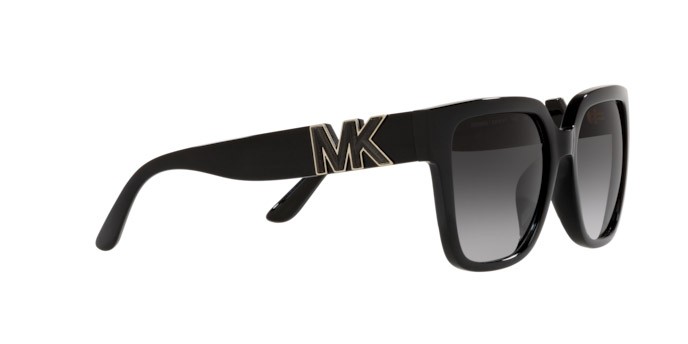 Occhiali da sole Michael Kors Karlie MK 2170U (30058G) colore black forma quadrato lenti dark grey gradient