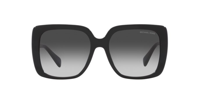 Occhiali da sole Michael Kors Mallorca MK 2183U (30058G) colore nero forma quadrato lenti sfumato grigio