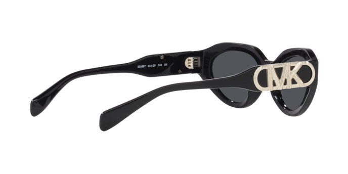 Sonnenbrillen Michael Kors Empire Oval MK 2192 (300587) farbe nero form oval gläser grigio tinta unita