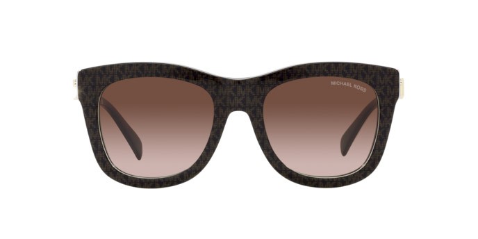 Occhiali da sole Michael Kors Empire Square 4 MK 2193U (370613) colore marrone forma quadrato lenti marrone chiaro sfumato marrone scuro