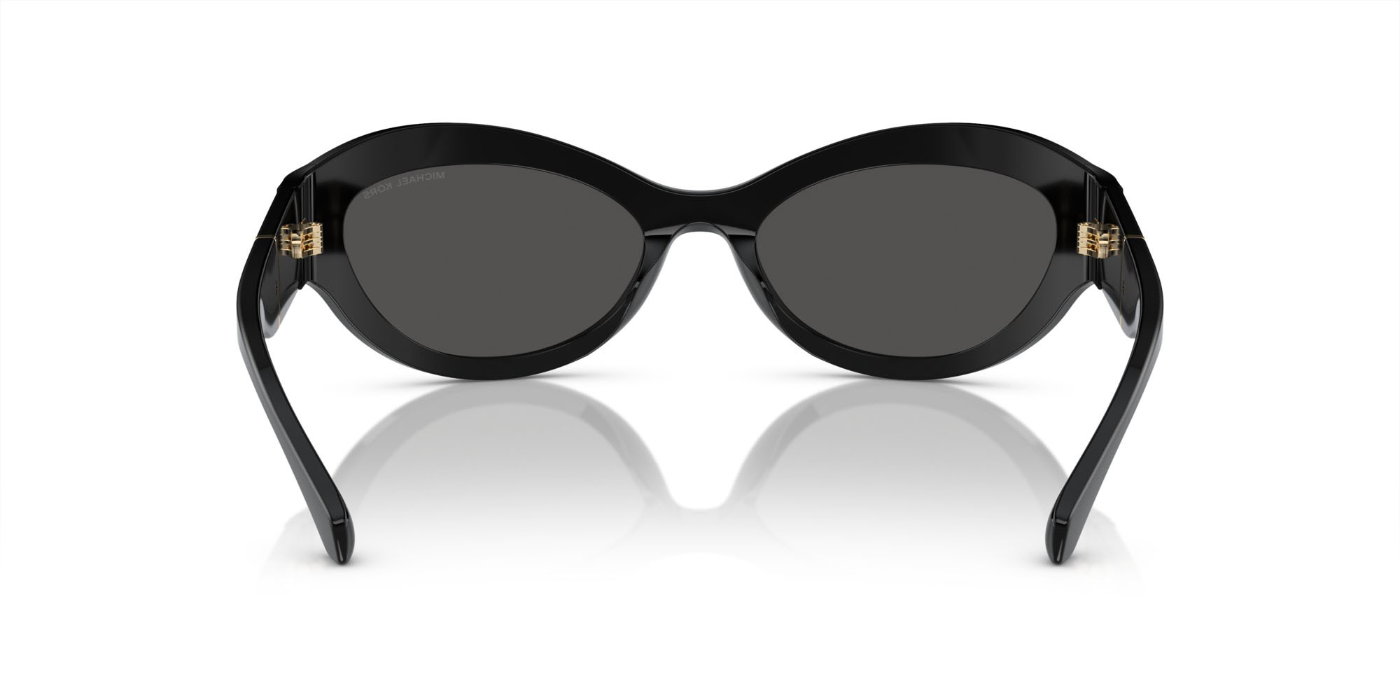 Sonnenbrillen Michael Kors Burano MK 2198 (300587) farbe nero form oval gläser grigio scuro tinta unita
