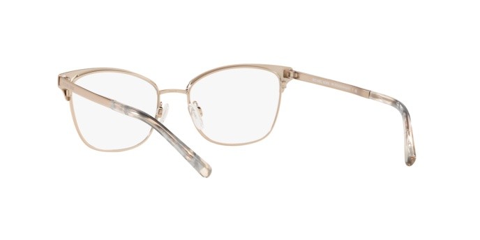 Brillen Michael Kors Adrianna iv MK 3012 (1203) farbe matte gunmetal/rose gold form cat-eye gläser demo lens