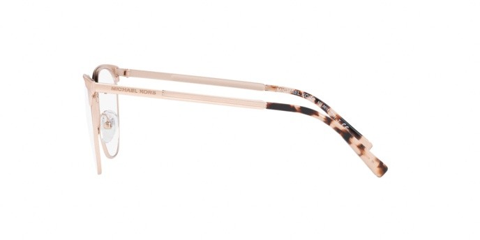 Occhiali da vista Michael Kors Nao MK 3018 (1194) colore rose gold-tone forma quadrato lenti demo lens