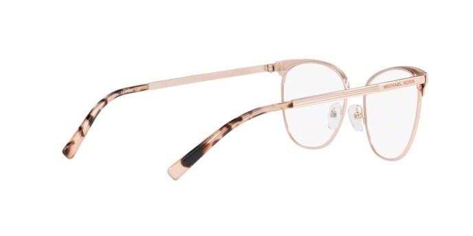 Occhiali da vista Michael Kors Nao MK 3018 (1194) colore rose gold-tone forma quadrato lenti demo lens