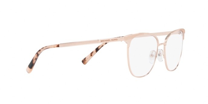 Occhiali da vista Michael Kors Nao MK 3018 (1194) colore rose gold-tone forma quadrato lenti demo lens