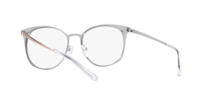 Occhiali da vista Michael Kors New Orleans MK 3022 (1108) colore oro rosé sfumato argento forma rotondo lenti lente demo