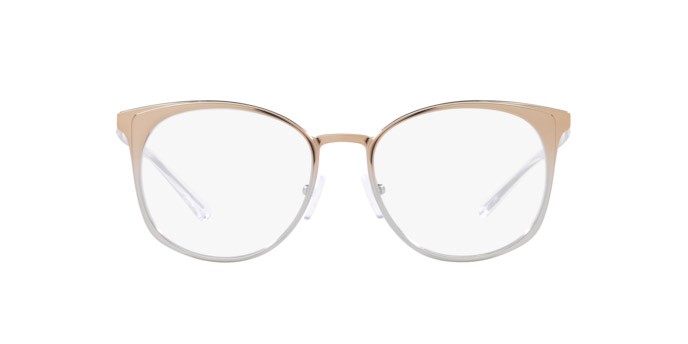 Occhiali da vista Michael Kors New Orleans MK 3022 (1108) colore oro rosé sfumato argento forma rotondo lenti lente demo