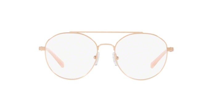 Brillen Michael Kors St. barts MK 3024 (1108) farbe rose gold form unregelmäßig gläser demo lens