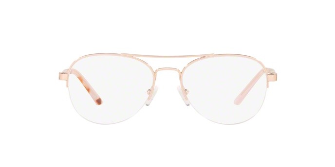 Brillen Michael Kors Key west MK 3033 (1108) farbe rose gold form aviator gläser demo lens